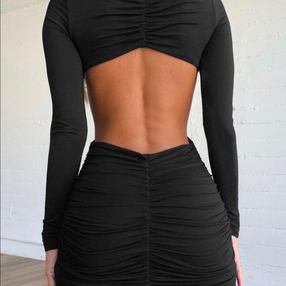 Tiger mist ruched dress XS